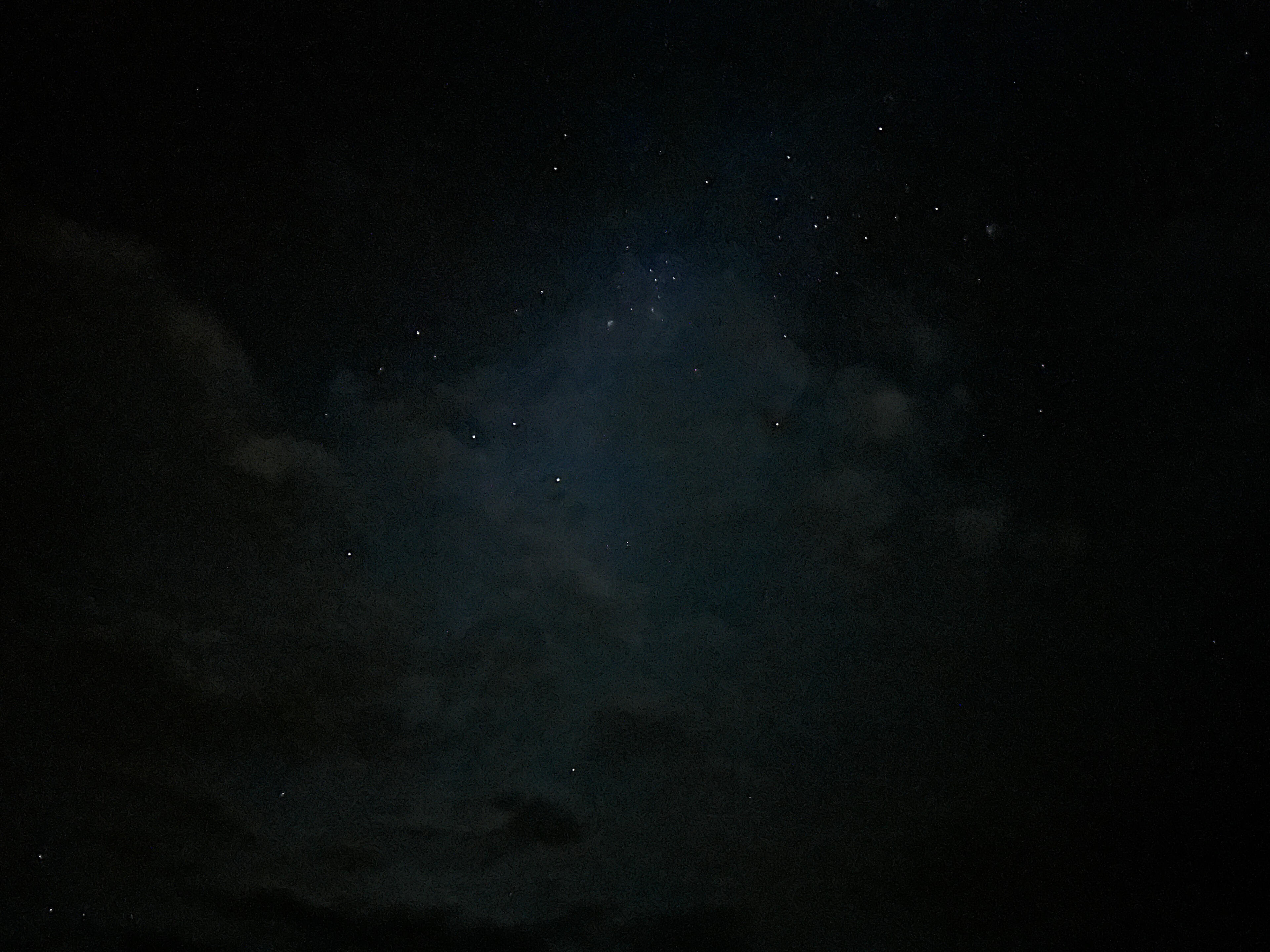 Milky Way at night