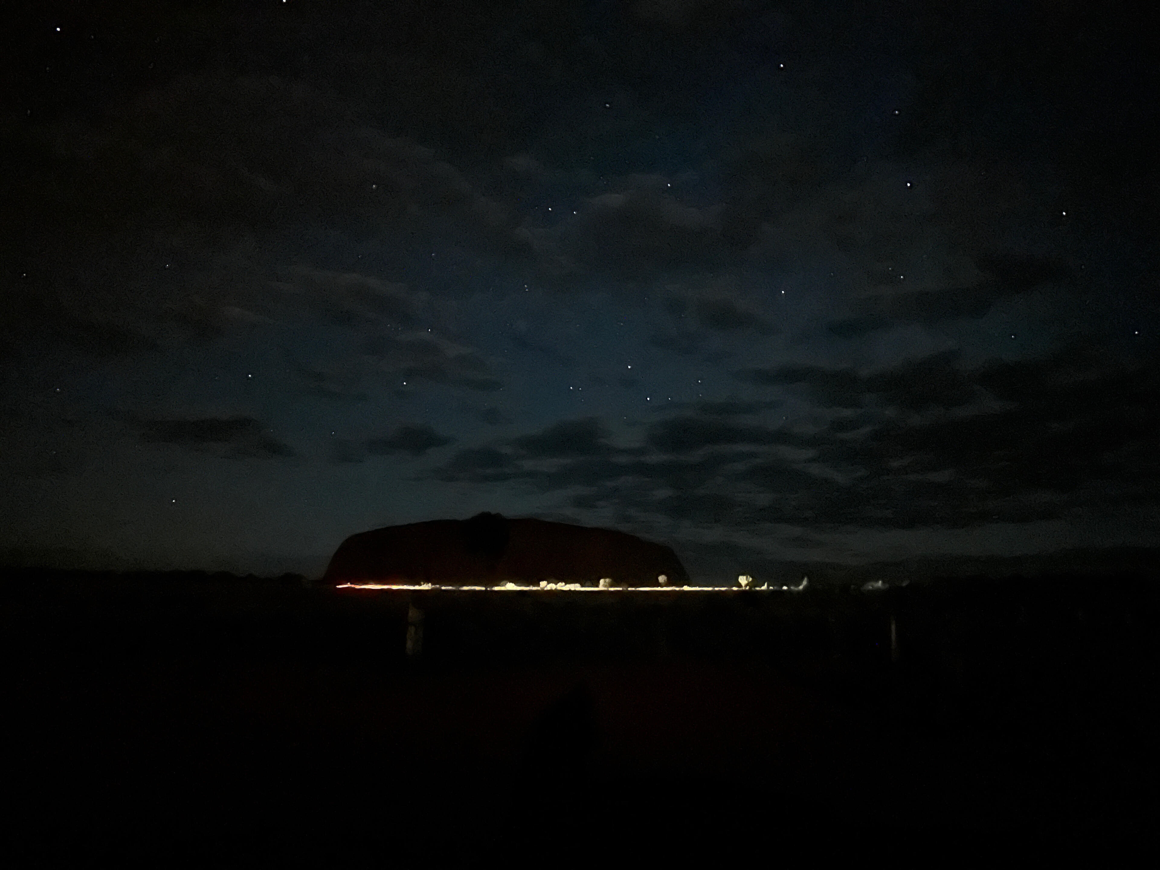 Uluru at Night