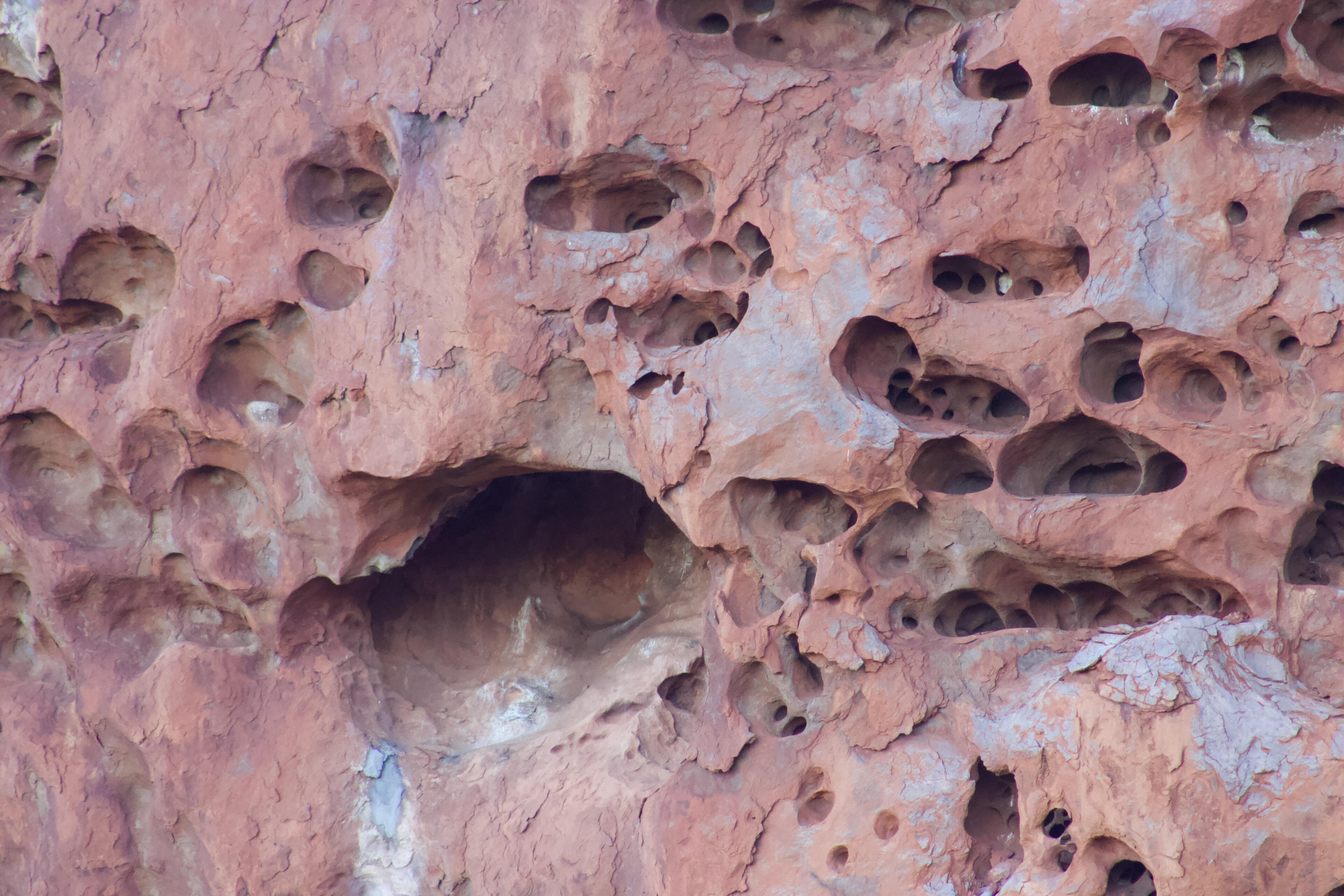 Uluru rock close up