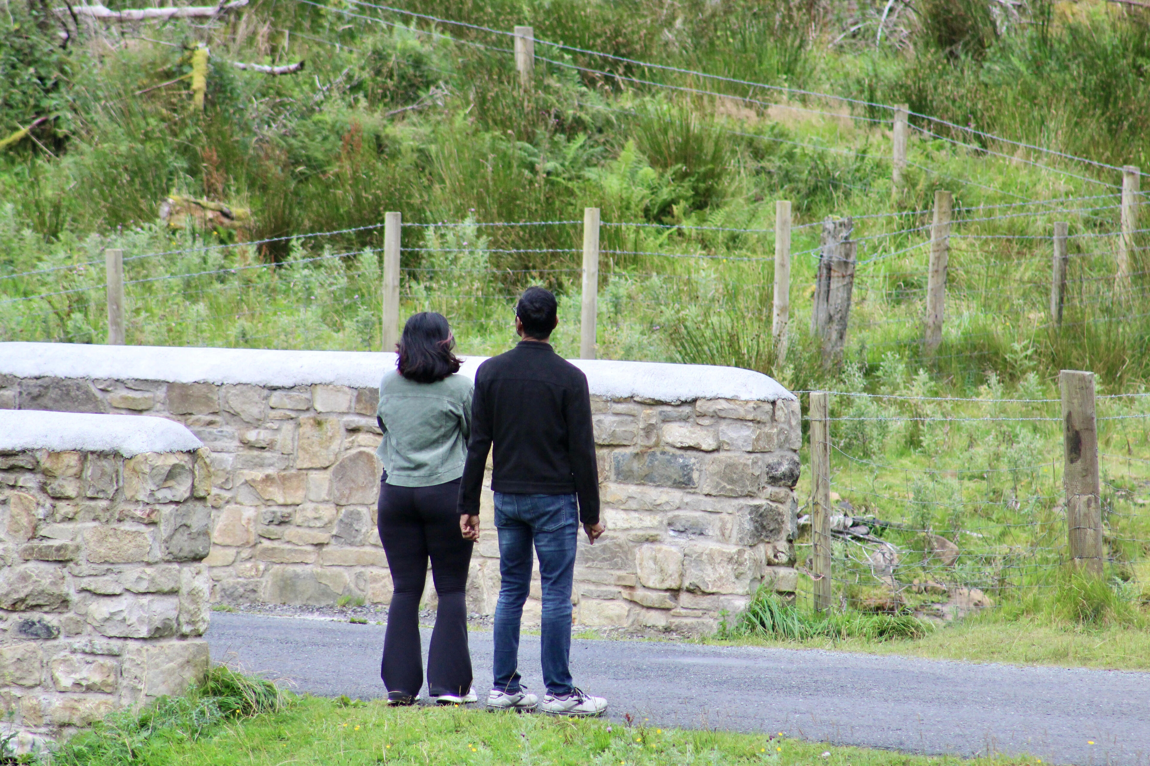 They are looking at the view, I am looking at them