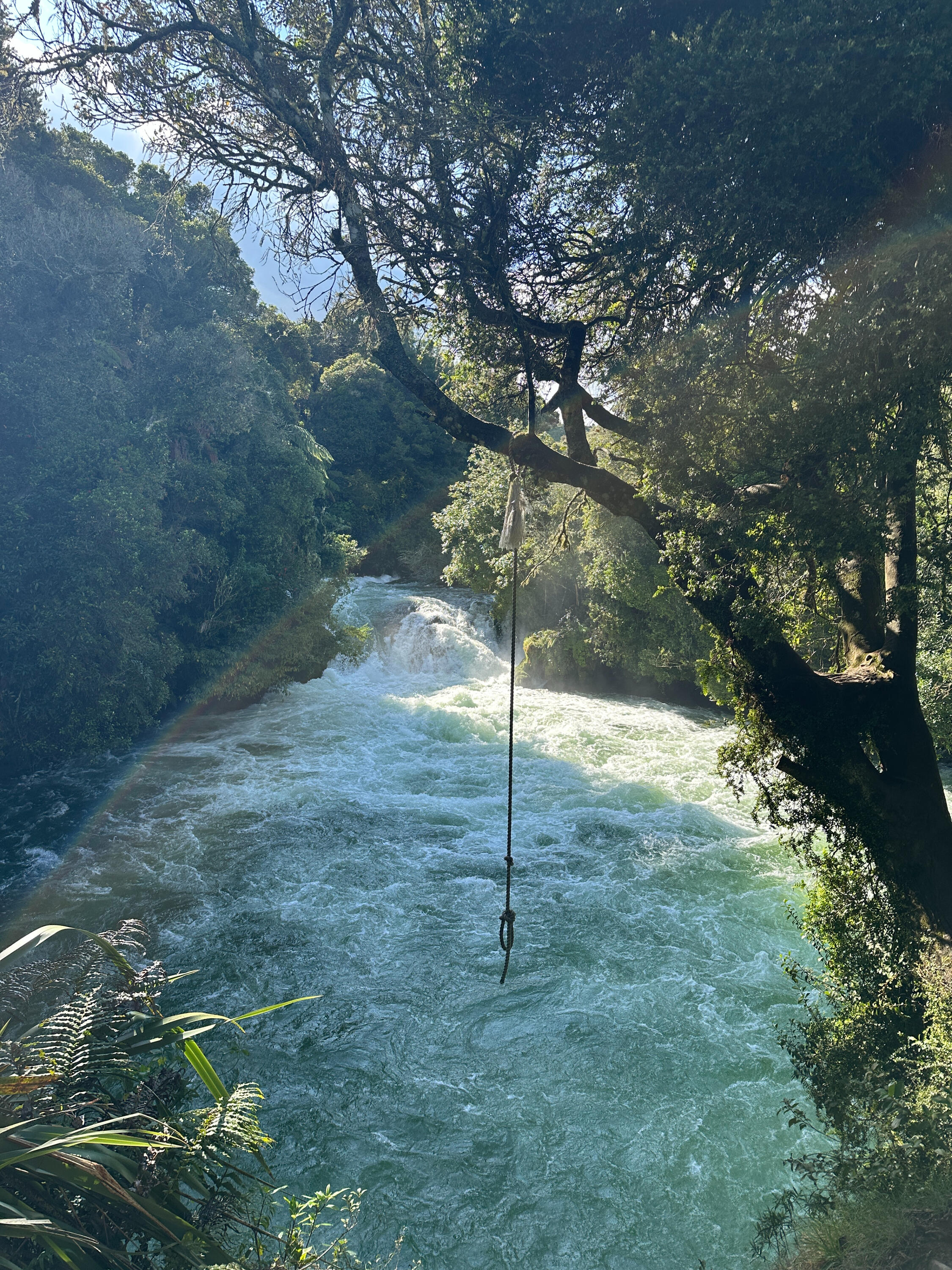 The river