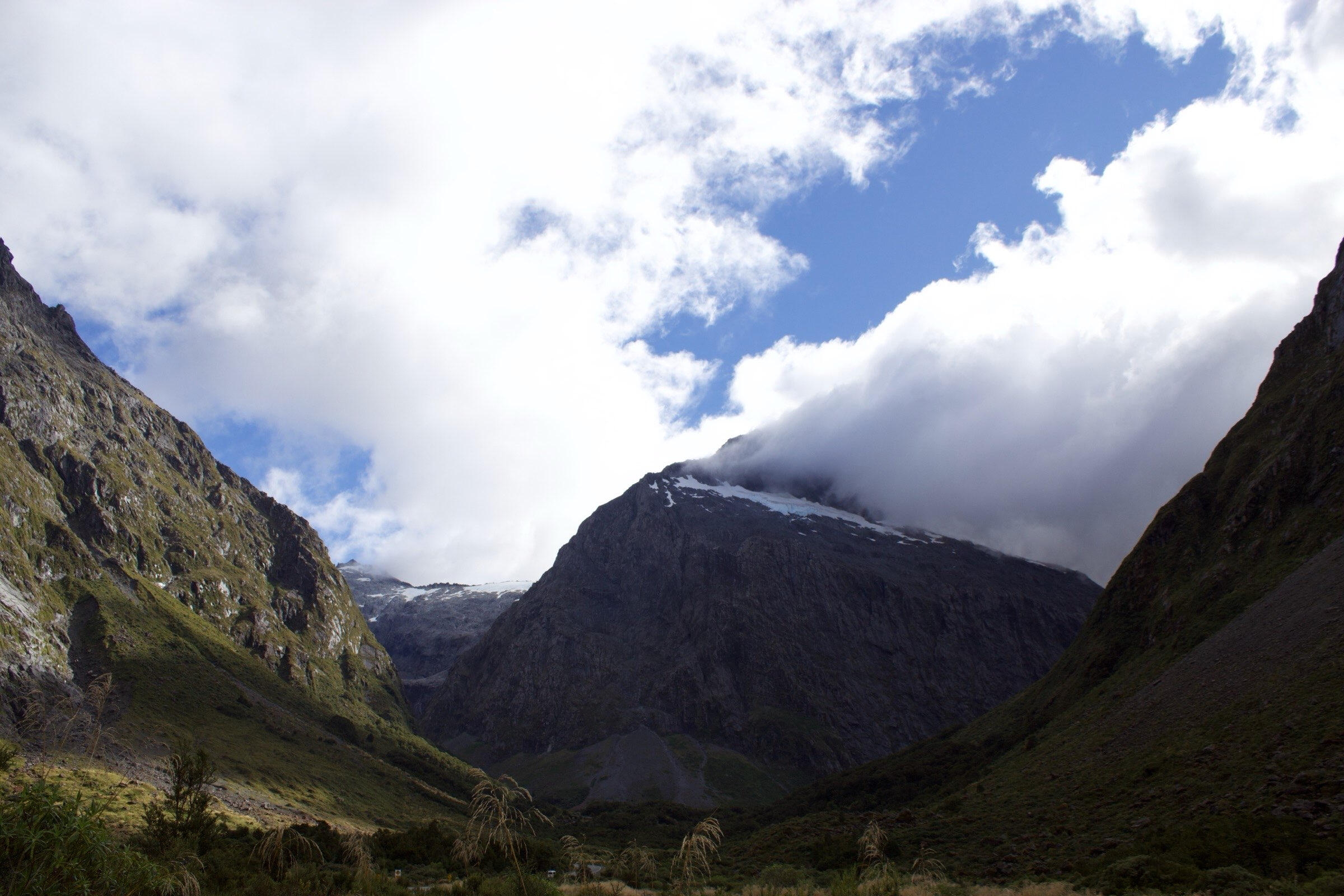 On the way to Milford Sound