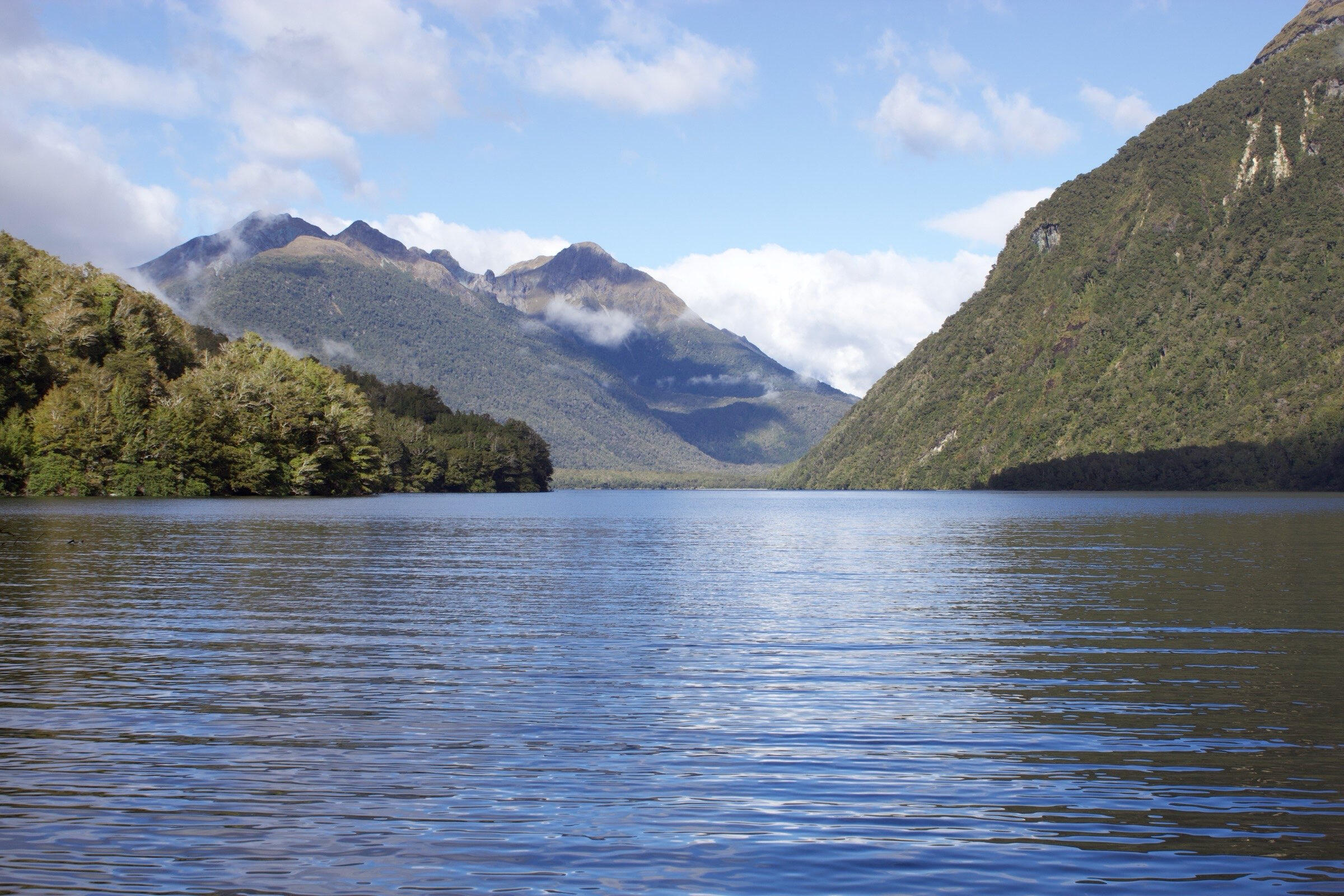 On the way to Milford Sound
